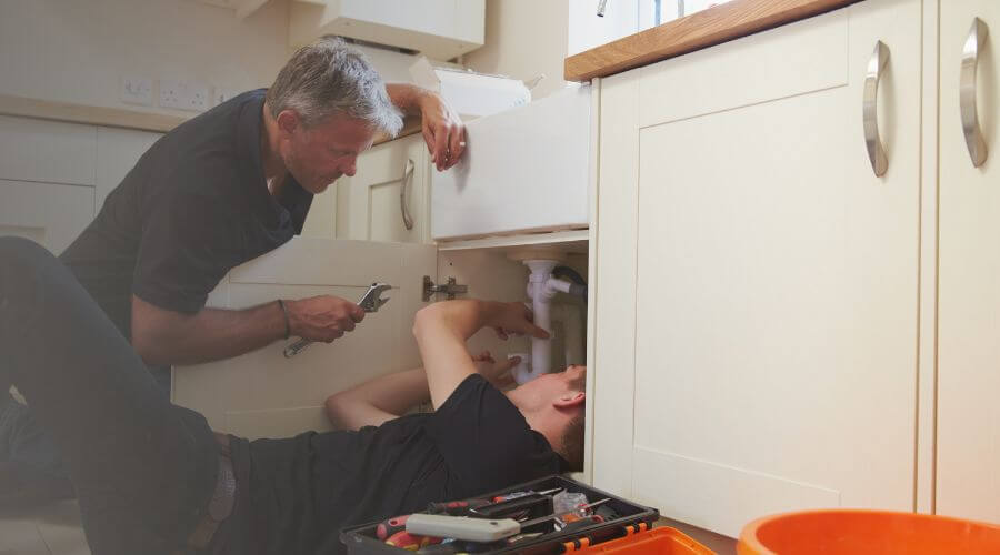Professional burst pipe repair services in Steele City, NE